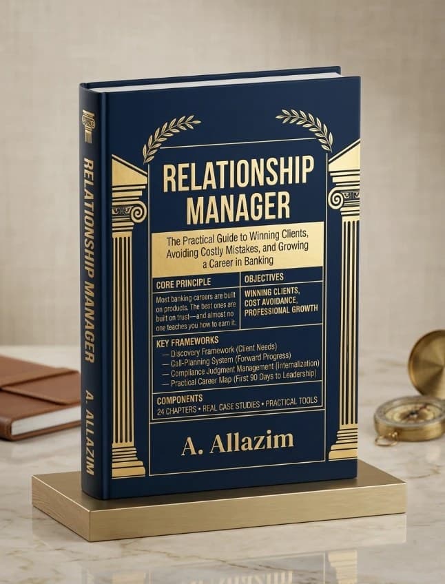 Relationship Manager: The Practical Guide to Winning Clients, Avoiding Costly Mistakes, and Growing a Career in Banking, by Ahmed Allazim